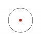PK/AK red dot - black (Theta Optics)